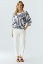 Ouí Malha estampada