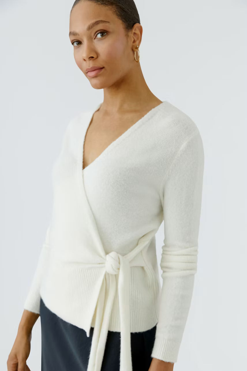 Ouí Blusa malha traçada