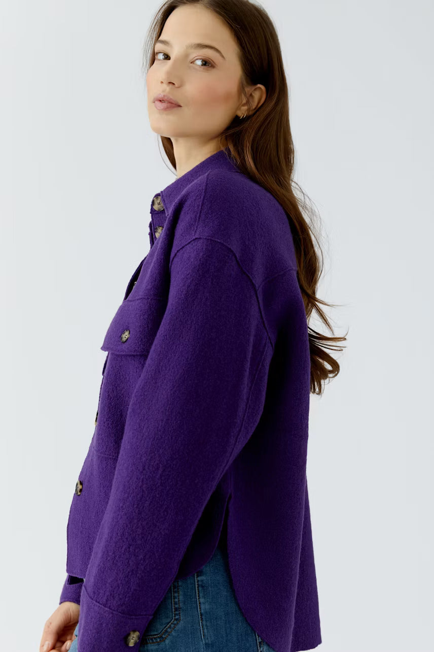 Ouí Casaco Malha Oversize