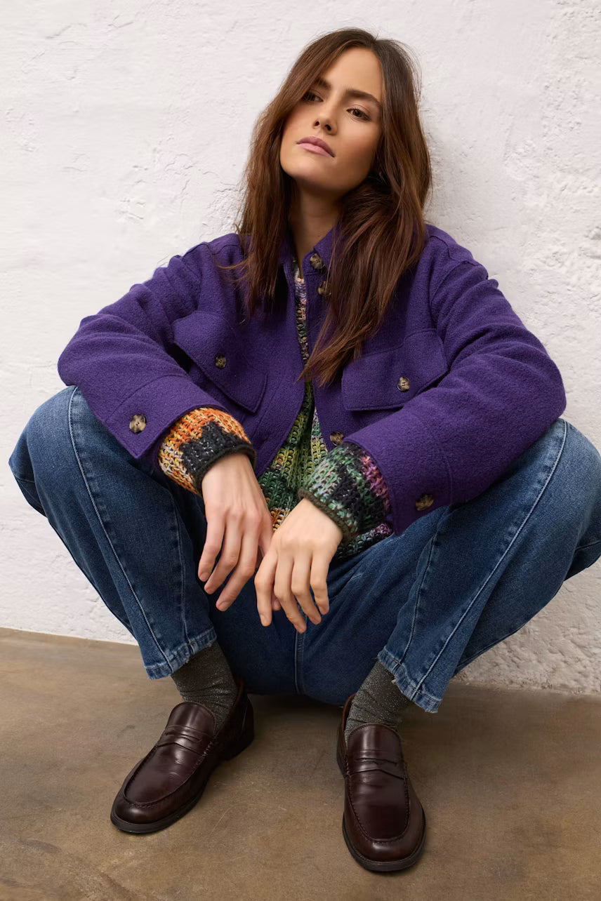 Ouí Casaco Malha Oversize