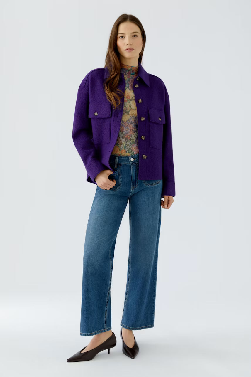 Ouí Casaco Malha Oversize