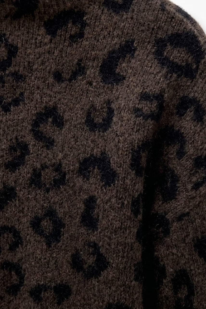 Ouí Sweat estampa animal print