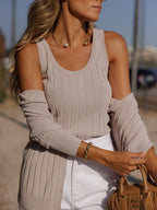 Scripta Top Malha Canelada