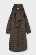 Psophia Casaco Alcochoado puffer com caschcol
