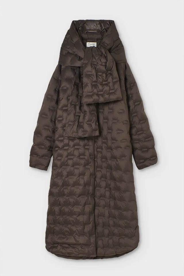 Psophia Casaco Alcochoado puffer com caschcol