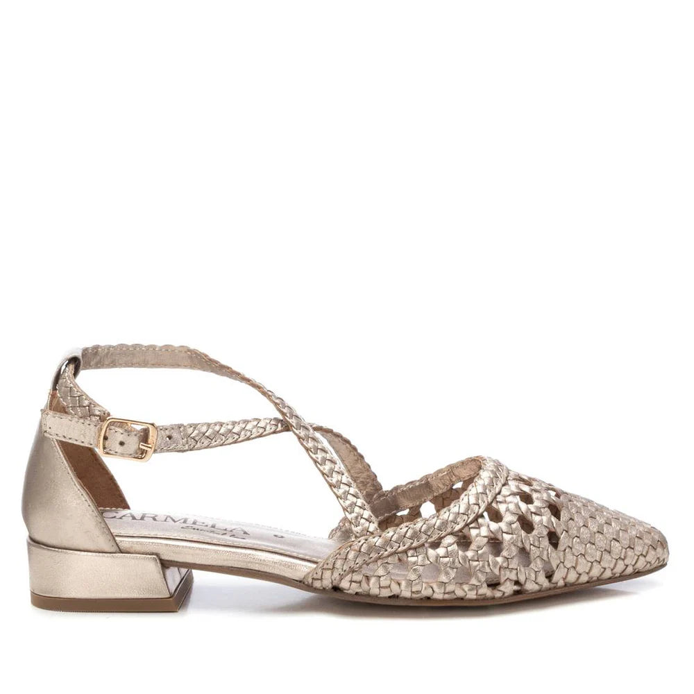 Carmela Bailarina Pele com Fivela - vista frontal