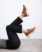 Carmela Ténis Pele Metalizado - vista frontal