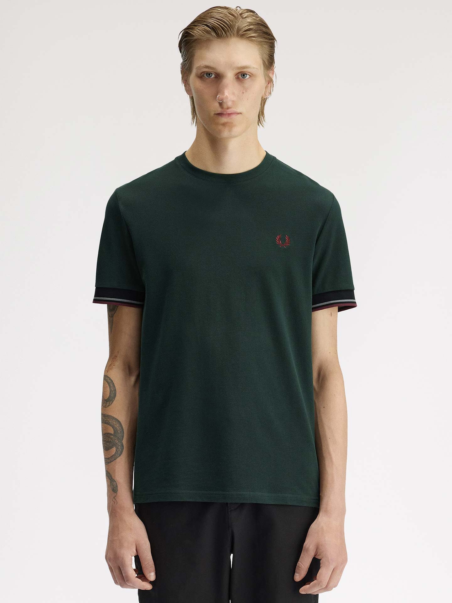 Fred Perry T-shirt Piqué várias cores
