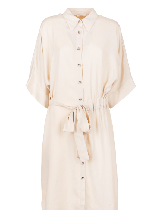 Fracomina Vestido Lã com Cinto