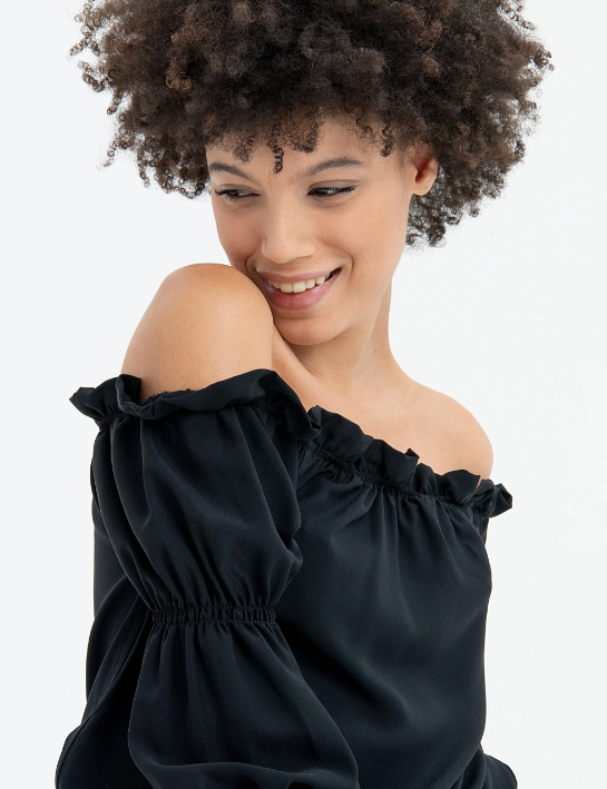 Fracomina Top Lã Modelo 3 - detalhe