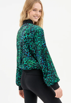 Fracomina Produto Lã Algodão Estampado - vista alternativa