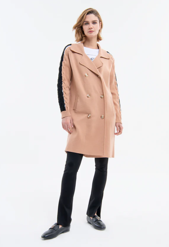 Fracomina Casaco Lã - vista frontal