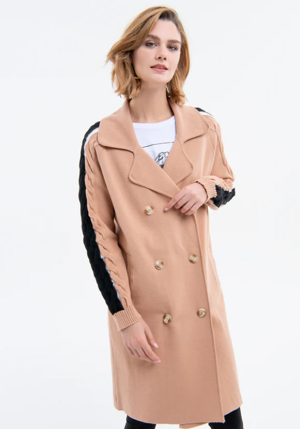 Fracomina Casaco Lã - detalhe