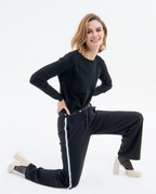 Fracomina Calças Lã Palazzo Modelo 2 - vista alternativa