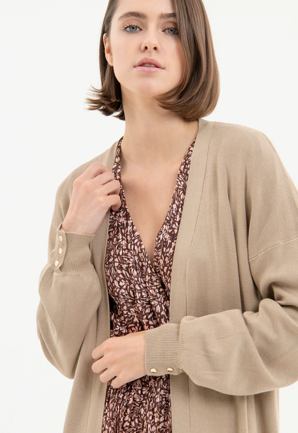 Fracomina Casaco Comprido - detalhe