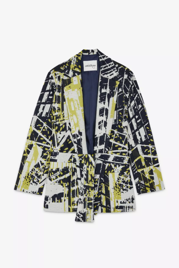 Ottod'Ame Blazer Estampado
