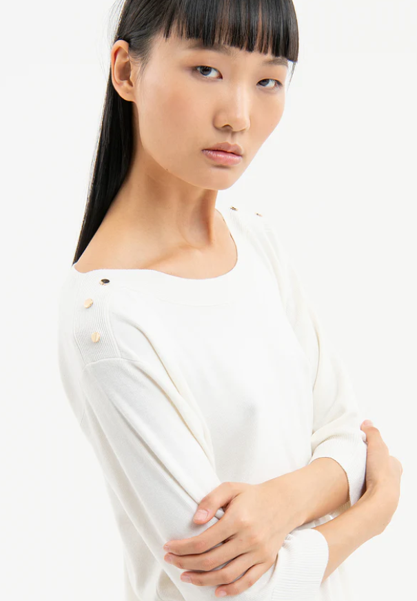 Fracomina Camisola Malha - detalhe