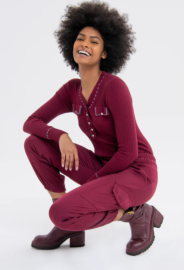 Fracomina Calças Lã Modelo 2