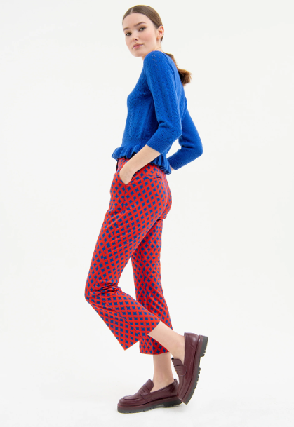 Fracomina Calças Lã - vista alternativa