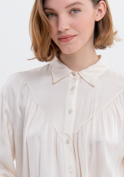 Fracomina Blusa Lã Comprido - detalhe