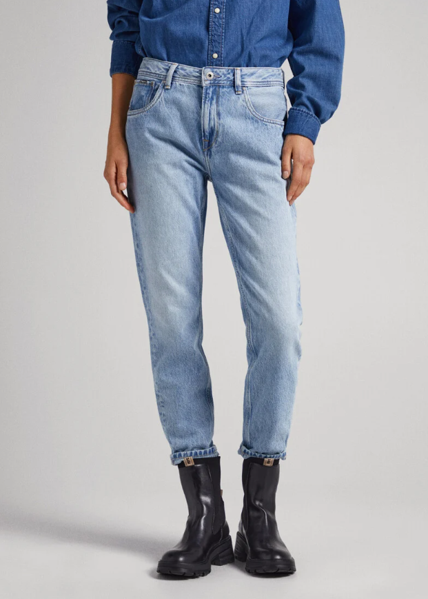 Pepe Jeans Calça Ganga Violet - detalhe