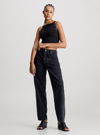 Calvin Klein Top Algodão Stretch Slim Fit