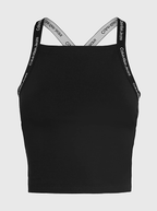 Calvin Klein Top Algodão Stretch Slim Fit