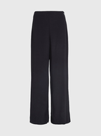 Calvin Klein Calças Viscose com Logo Monogram