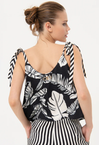 Fracomina Top Lã Estampado - vista alternativa