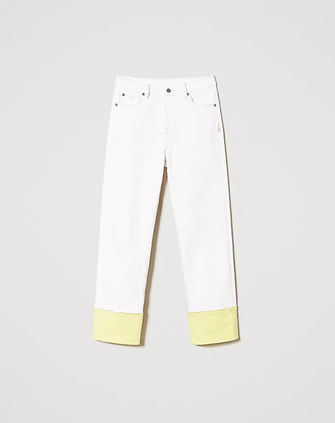 Actitude calça c/dobra - detalhe