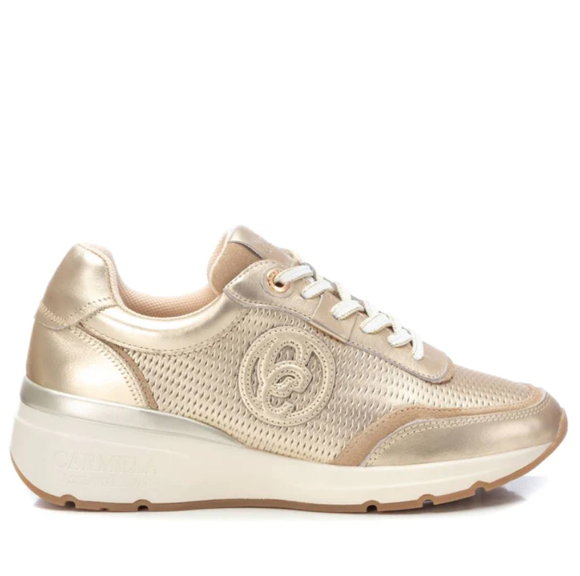 Carmela Ténis Pele Modelo 5 - detalhe