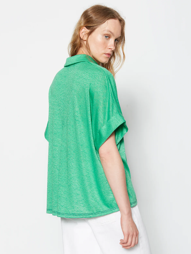 Escorpion polo malha - detalhe