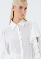 Fracomina Camisa Lã Comprido Modelo 2 - detalhe