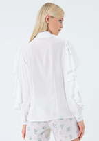 Fracomina Camisa Lã Comprido Modelo 2