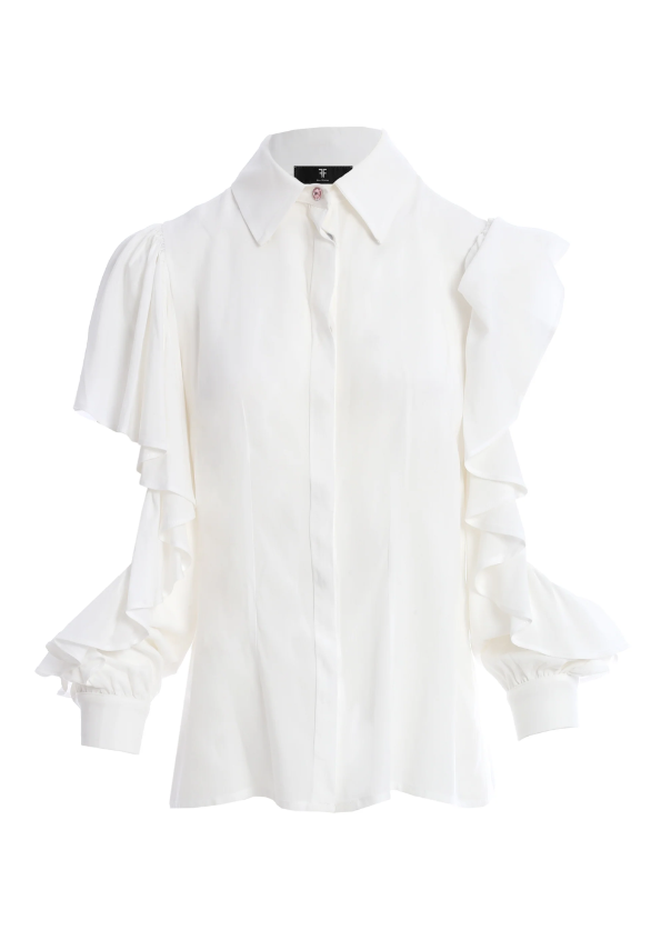 Fracomina Camisa Lã Comprido Modelo 2