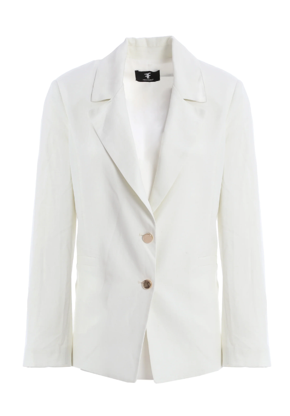 Fracomina Blazer Lã Comprido Modelo 3