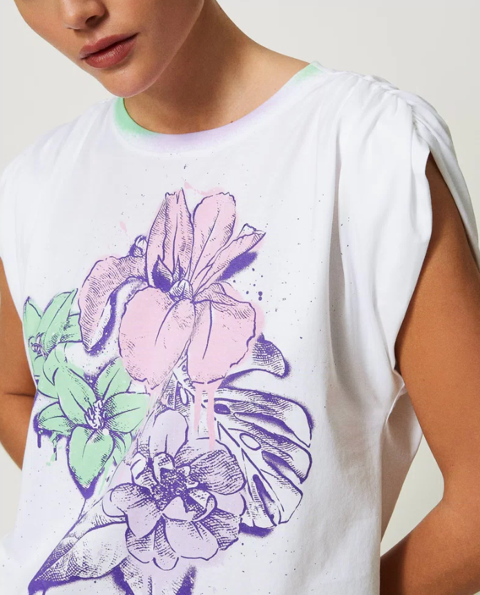 Actitude T´shirt c/estampa