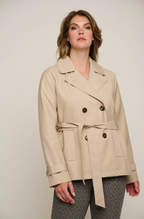Rino & Pelle Trench Coat Curta - vista frontal