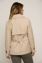 Rino & Pelle Trench Coat Curta - vista alternativa