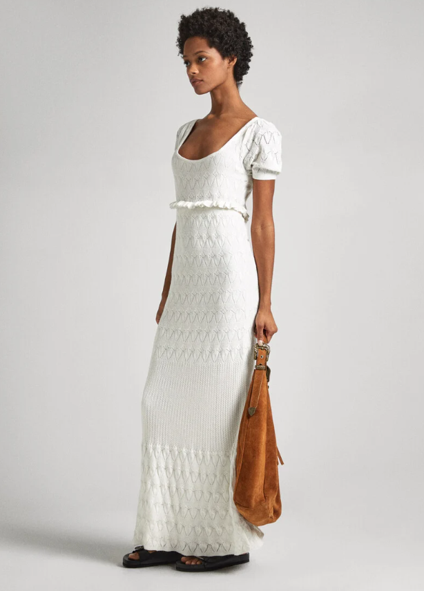 Pepe Jeans Vestido malha - vista frontal