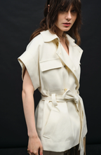 Kaos Casaco Algodão - detalhe