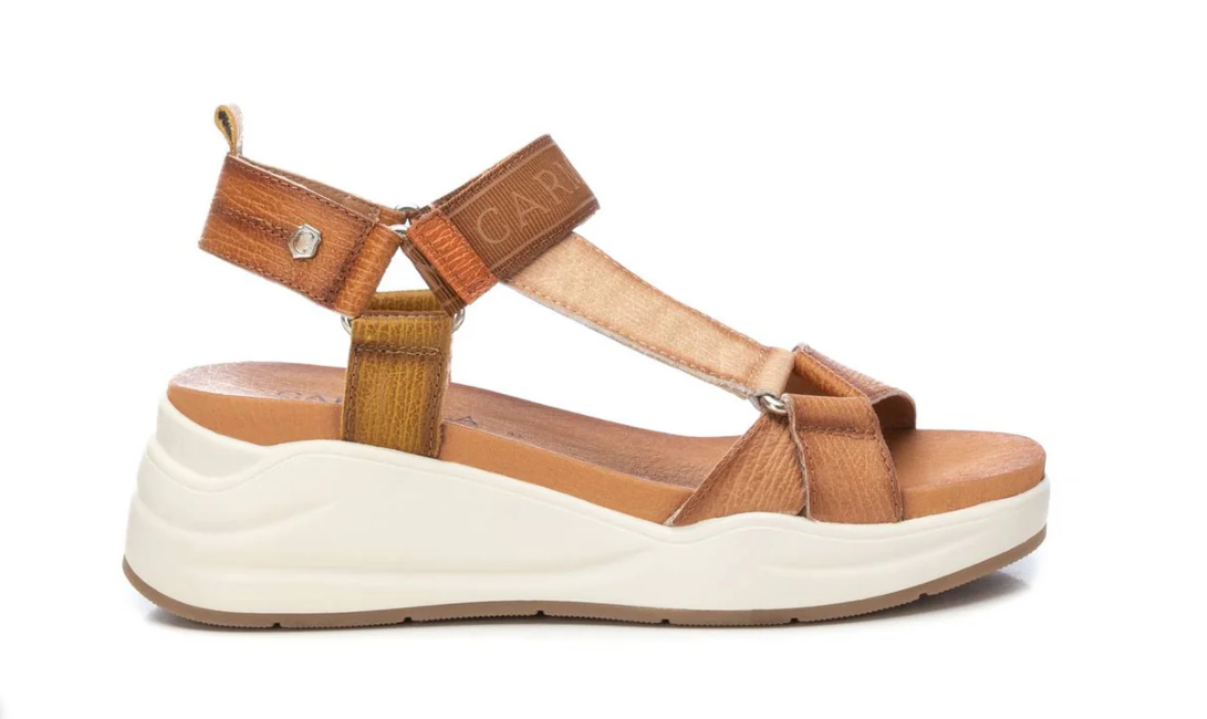 Carmela Sandália Pele com Fecho - vista frontal