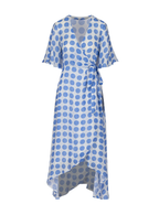 Anonyme Vestido Viscose Lã Bolinhas - detalhe