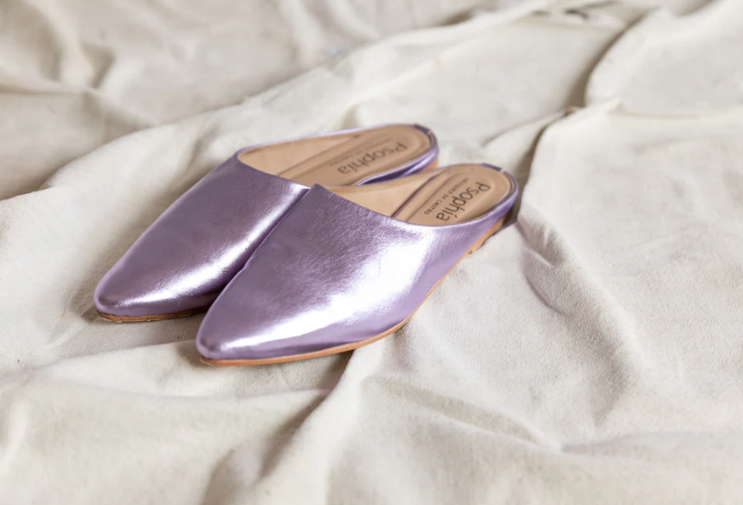 Psophia Chinelos Lã - vista frontal