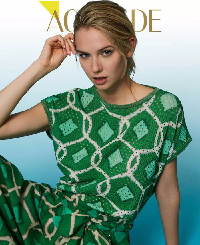 Actitude Malha estampada - vista frontal