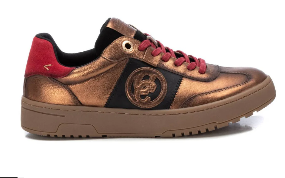 Carmela Ténis Pele Modelo 4 - vista frontal