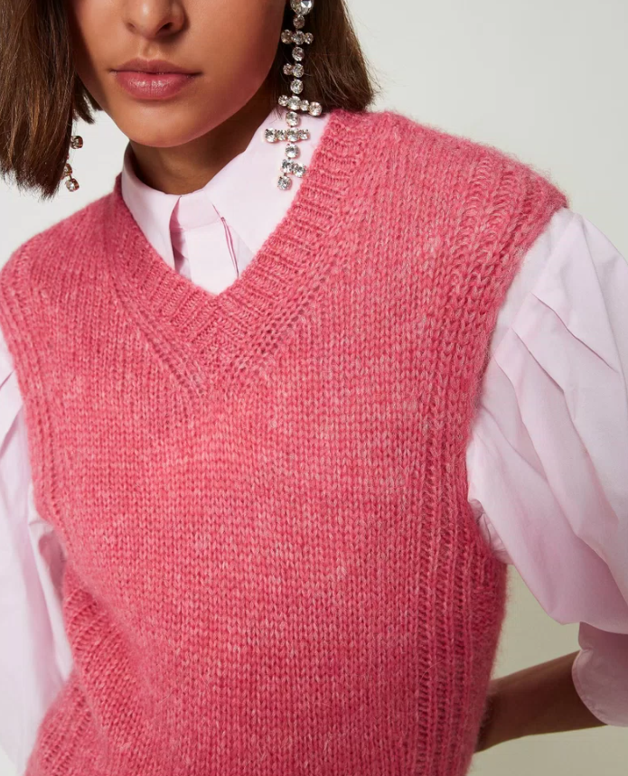 Actitude Colete Malha - vista frontal