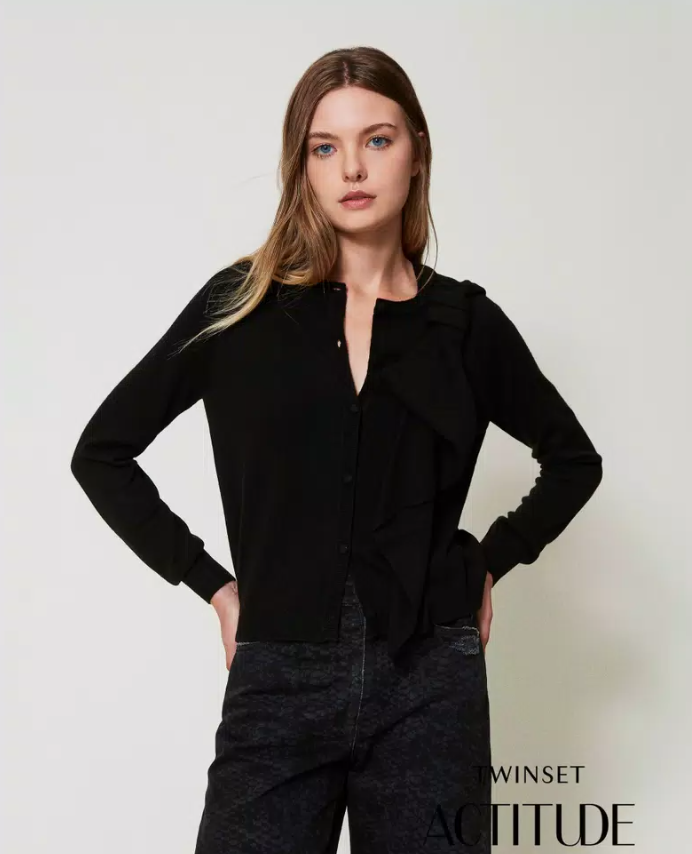 Actitude Casaco Malha - vista frontal