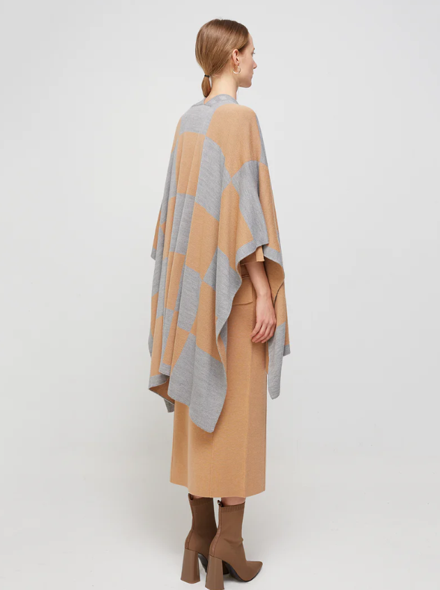 Escorpion Poncho Lã - detalhe