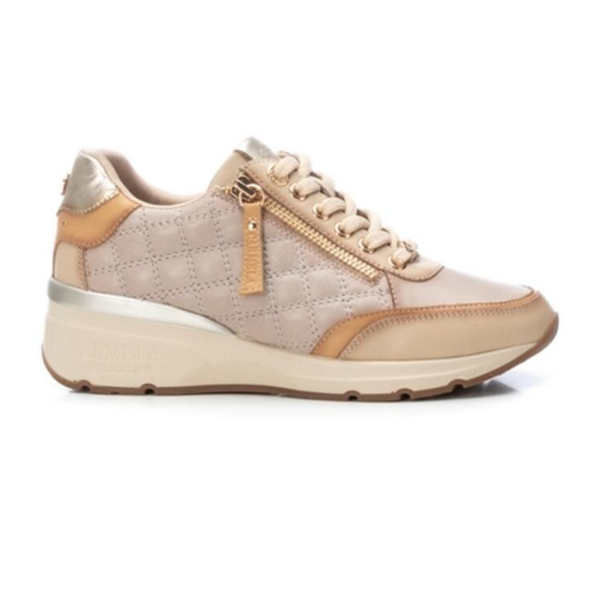 Carmela Ténis Pele com Fecho Modelo 2 - vista frontal